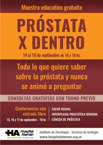 Muestra didáctica-interactiva : prevención de Enfermedades prostáticas